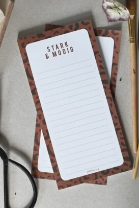 Magnetblock: Stark & modig