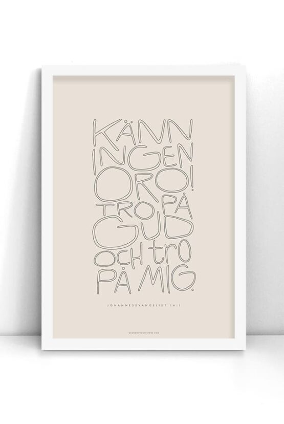 Poster: Känn ingen oro