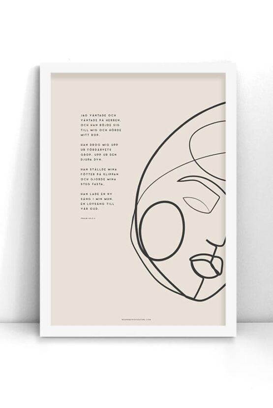 Poster: Psalm 40