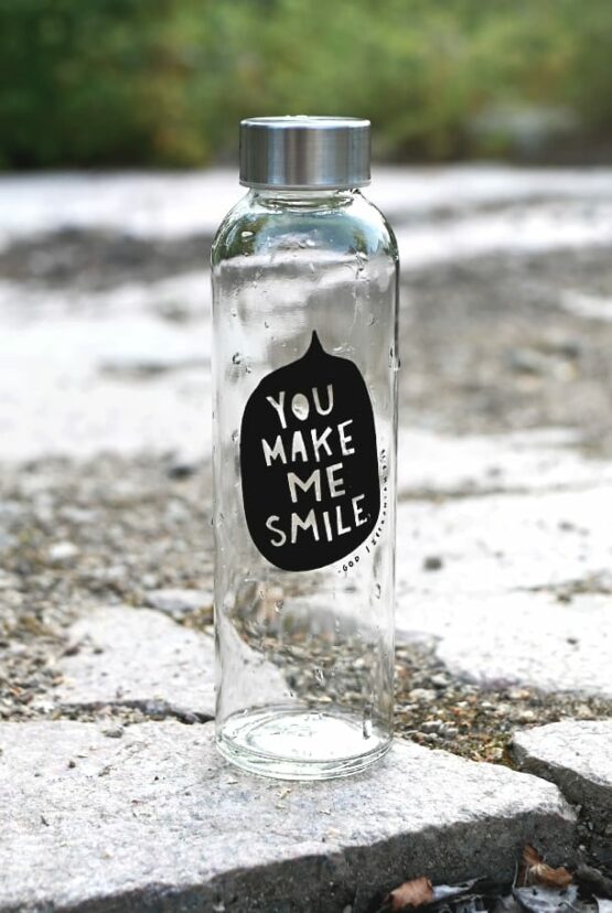 Glasflaska: You make me smile