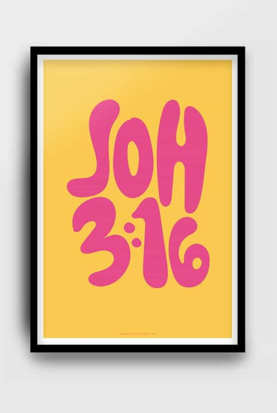 Poster: Joh. 3:16