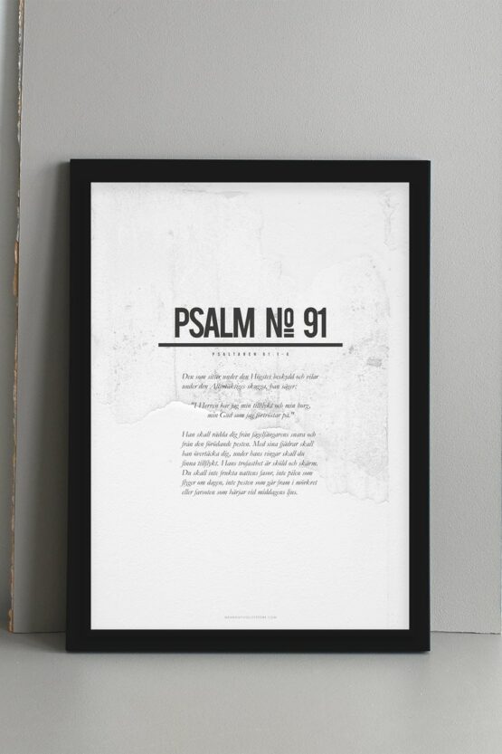 Poster: Psalm no 91