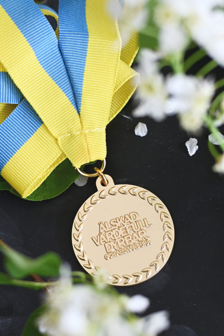 Medalj: Älskad, värdefull, dyrbar och allmänt bra