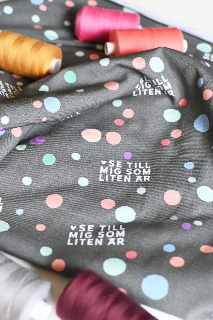 Ekologiskt trikåtyg: Se till mig som liten är