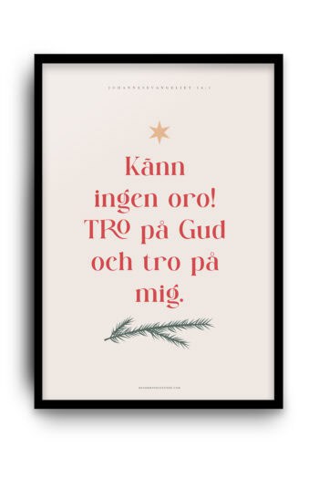 Julposter: Känn ingen oro!