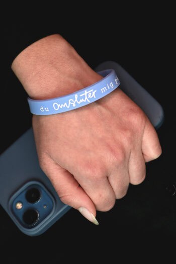 Silikonarmband: Du omsluter mig