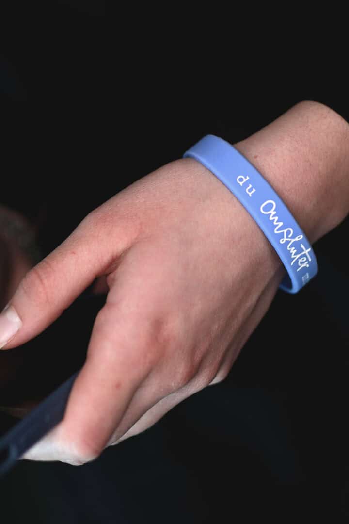 Silikonarmband: Du omsluter mig