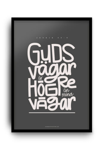 Poster: Guds vägar är högre